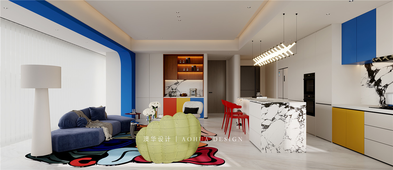 武汉长江中心装修,大平层装修