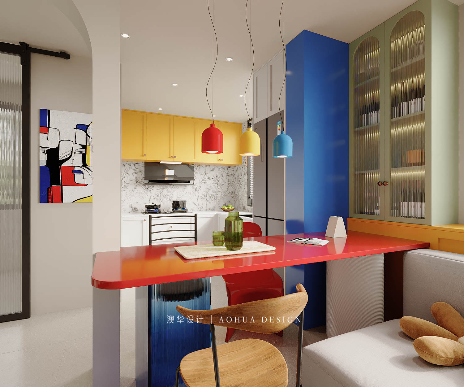 富豪花园装修,一居室装修