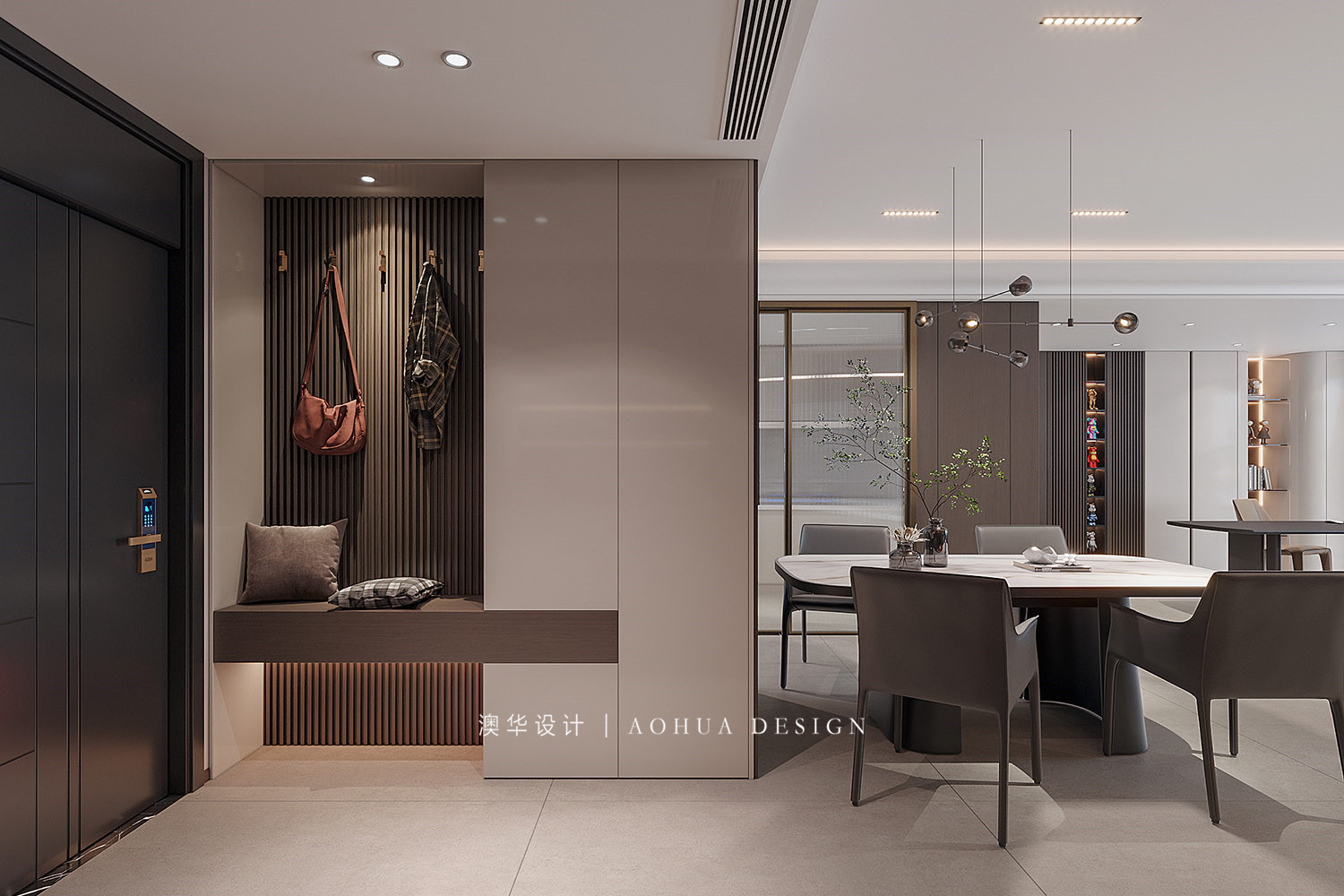 大户型装修,意式轻奢风格