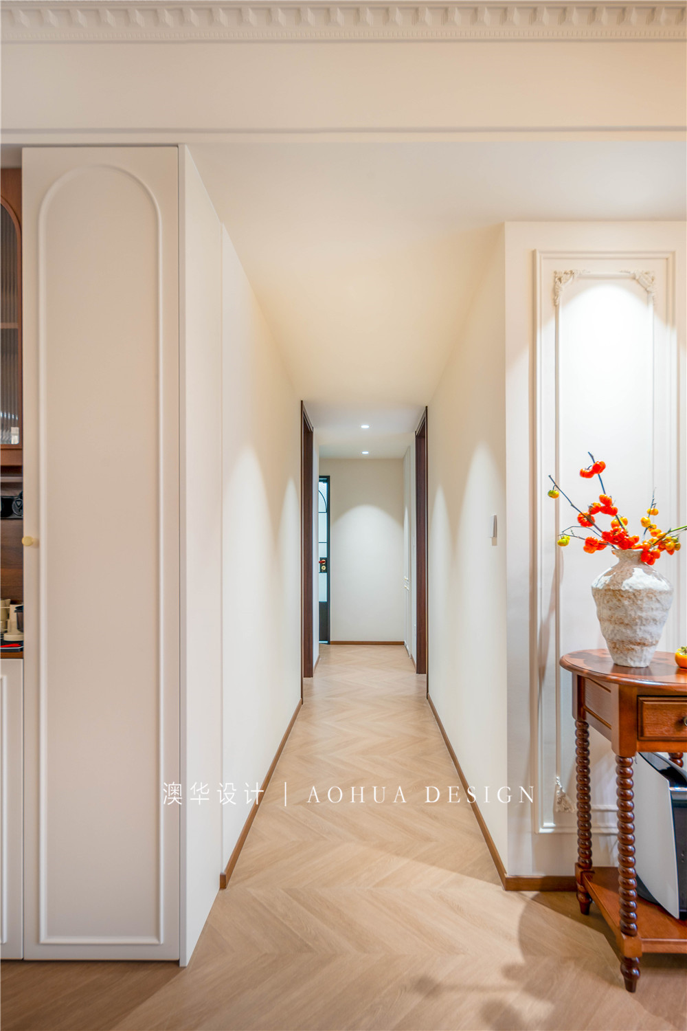 武汉天地御江苑装修,法式风格