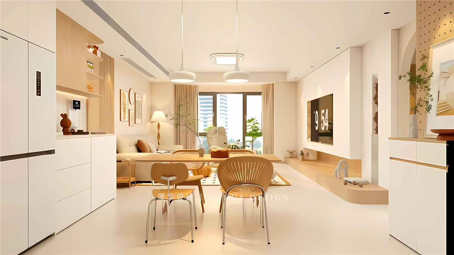 田园小区装修,奶油田园风