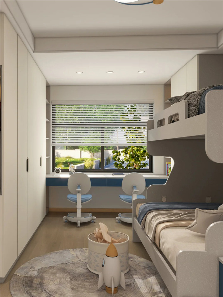 次卧设计,卧室布局