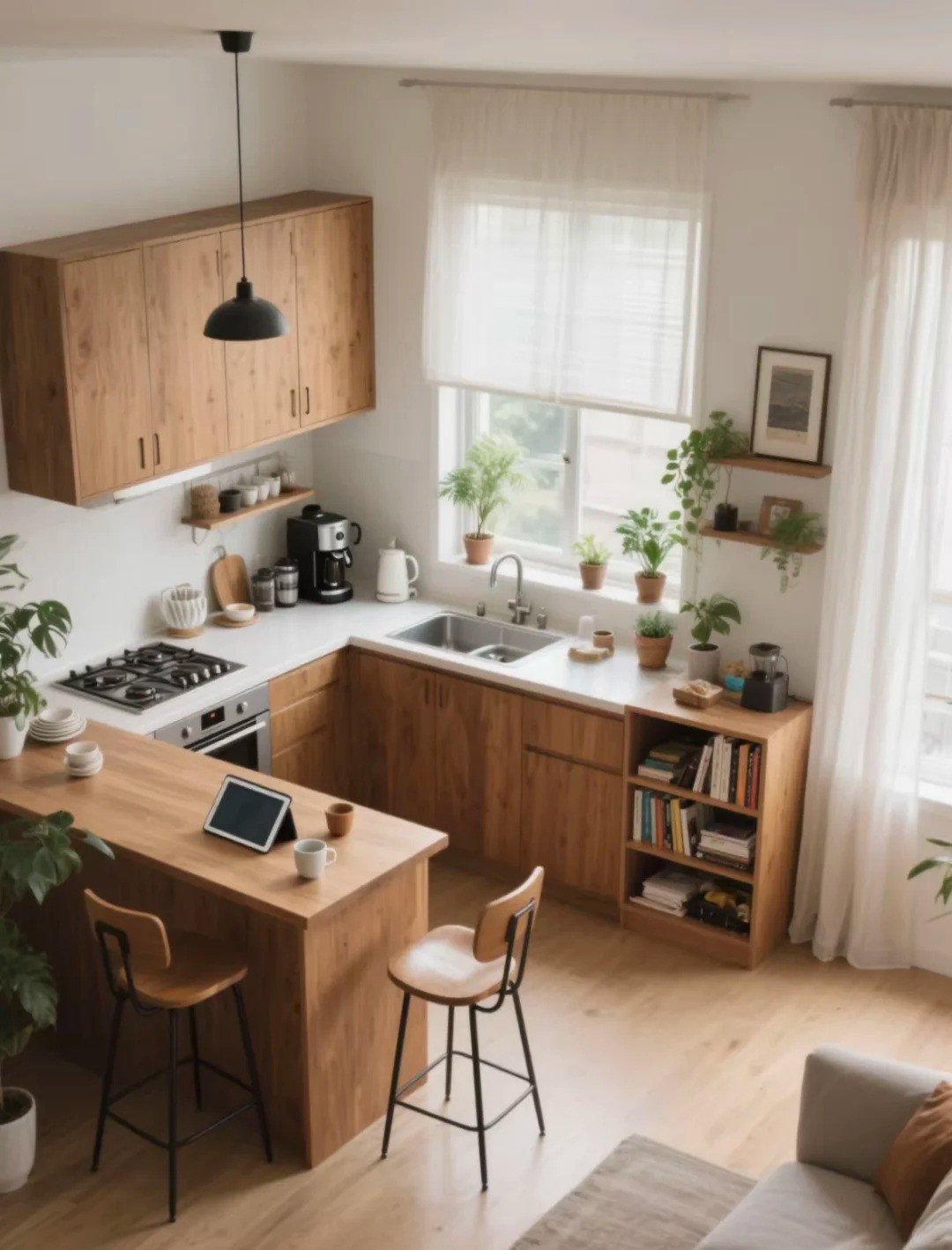 开放式厨房,厨房装修,厨房设计